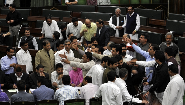 The Jammu and Kashmir Assembly (Nitin Kanotra/Hindustan Times via Getty Images)