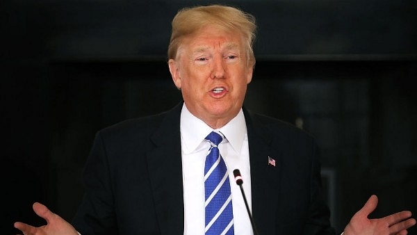 US President Donald Trump speaks during a meeting with state and local officials to unveil his administration’s long-awaited infrastructure plan. (Chip Somodevilla/Getty Images)