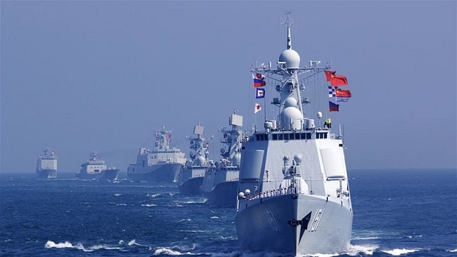 Naval ships of the People’s Liberation Army Navy.  