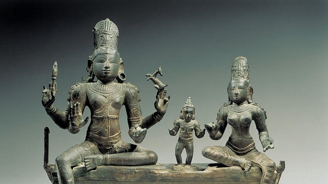 The Soma-skanda bronze work