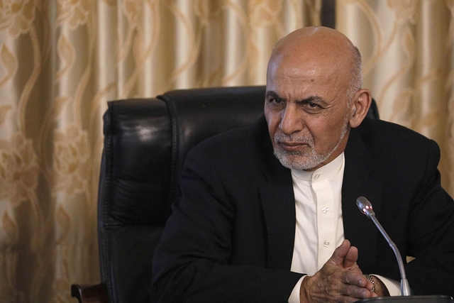 Afghanistan’s President Ashraf Ghani (Jonathan Ernst - Pool/Getty Images)