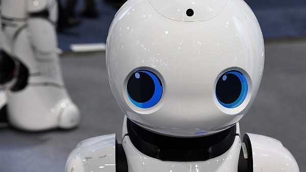 A Tanscorp UU smart robot is displayed at CES 2017 in Las Vegas, Nevada. CES is the world’s largest annual consumer technology trade show. (Ethan Miller/Getty Images)