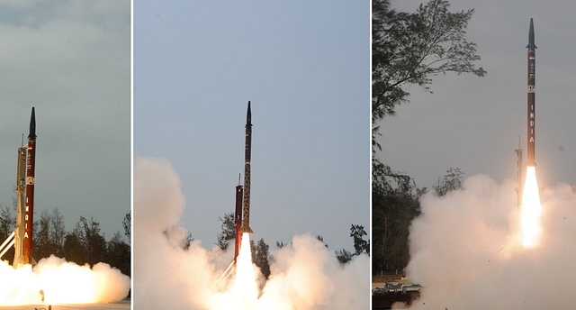  Intermediate Range Ballistic Missile, Agni II.(DRDO)