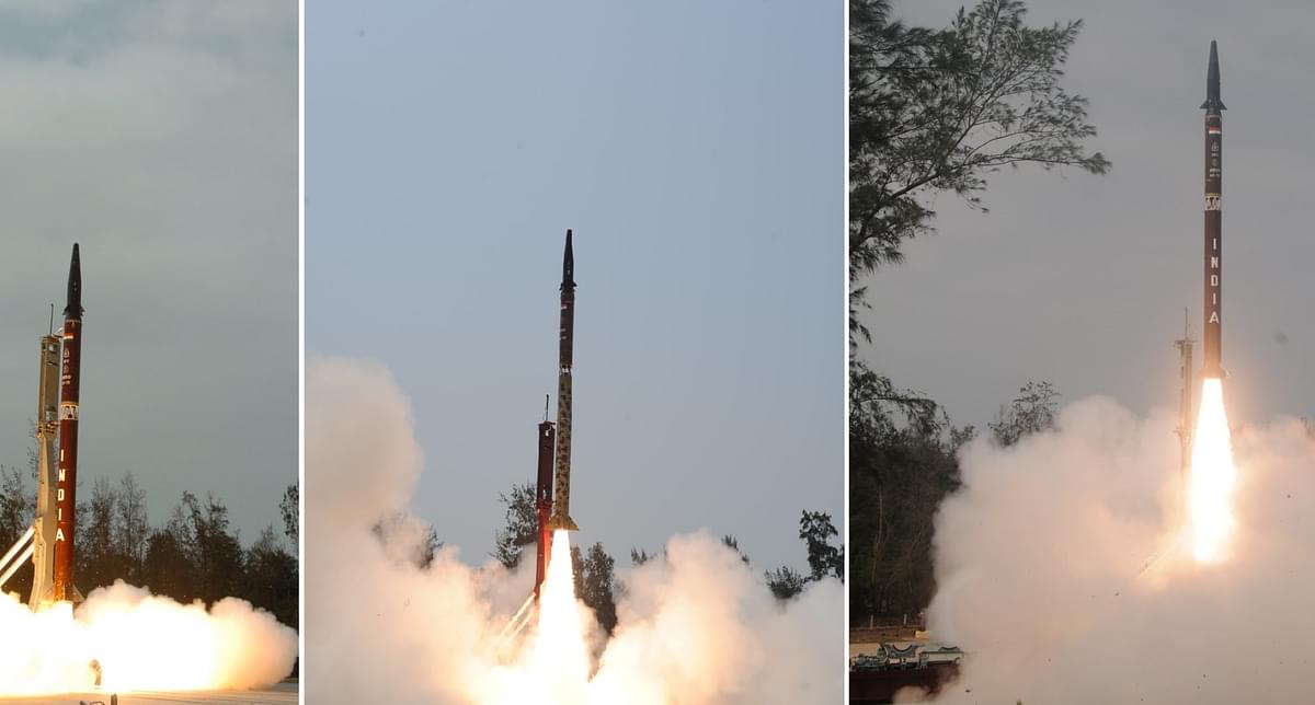 India Test-Fires 2,000-Km Range Nuclear Capable Agni-II Missile
