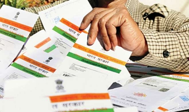 Aadhaar cards