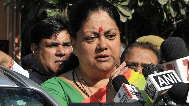 Rajasthan Chief Minister Vasundhara Raje (Himanshu Vyas/Hindustan Times via Getty Images)