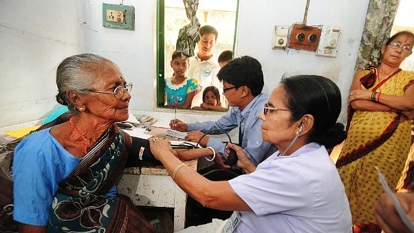 A health camp (Indranil Bhoumik/Mint via Getty Images)