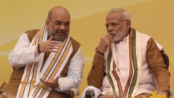 Prime Minister of India Narendra Modi and BJP National President Amit Shah (Sonu Mehta/Hindustan Times via Getty Images)