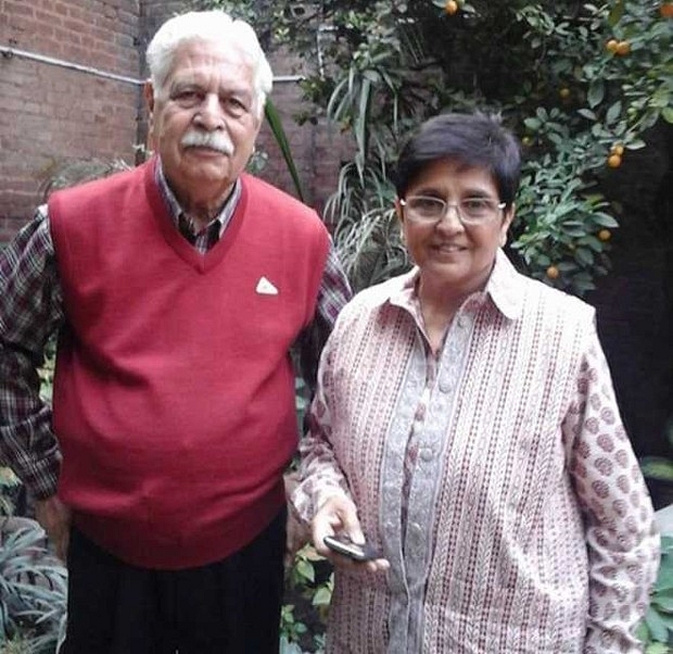 Brij Bedi (L) and Kiran Bedi (Photo: SuccessStory)