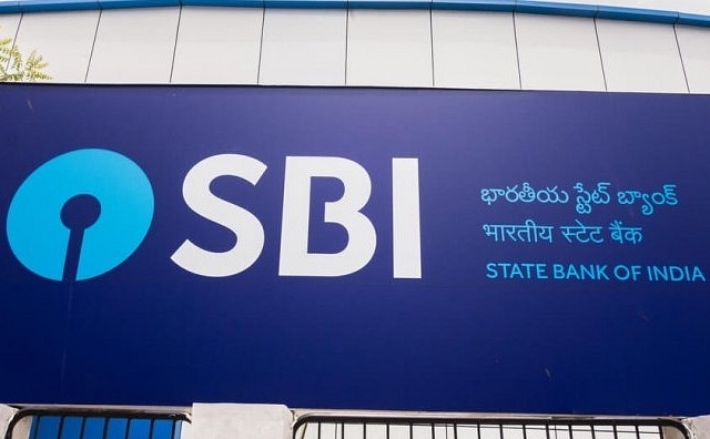 A State Bank of India branch.