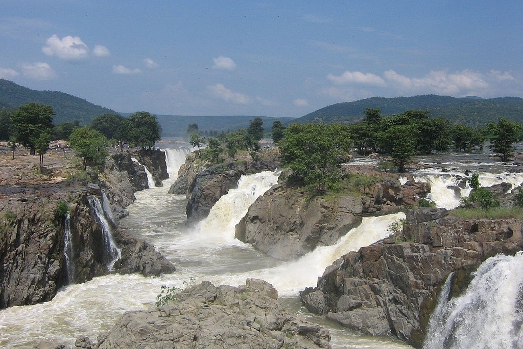 The Cauvery river. 