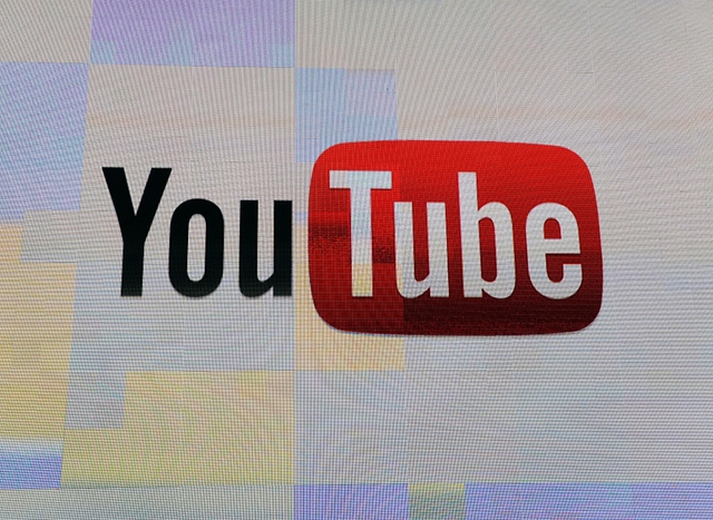 The Youtube logo at a keynote address in 2012 (Ethan Miller/Getty Images)