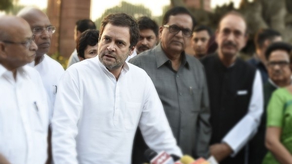 Congress President Rahul Gandhi (Arvind Yadav/Hindustan Times via Getty Images)