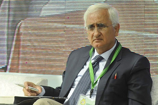 Congress leader Salman Khurshid. (Karun Sharma/Hindustan Times via Getty Images)