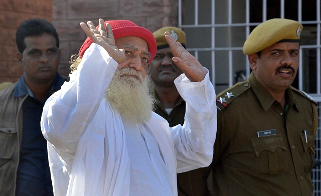 Asaram Bapu. (Ramji Vyas/Hindustan Times via GettyImages)