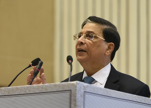 CJI Dipak Misra. (Sushil Kumar/Hindustan Times via Getty Images)