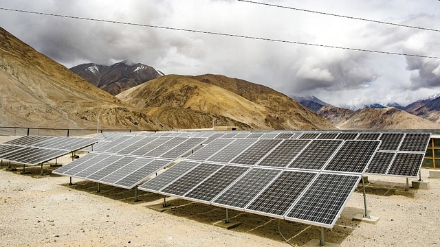 Solar Panels in Laddakh (Allison Joyce/Getty Images)