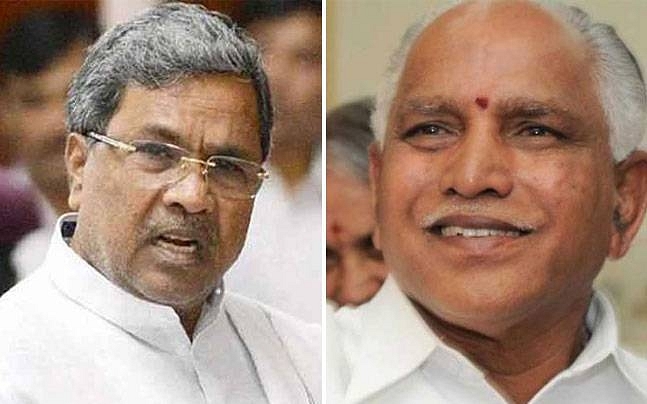 Siddaramaiah and B S Yeddyurappa