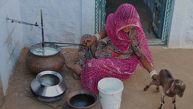 A Bishnoi woman (Abdel Sinoctou/Wikimedia Commons)&nbsp;