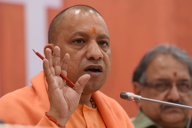 Uttar Pradesh Chief Minister Yogi Adityanath. (Subhankar Chakraborty/Hindustan Times via Getty Images)<b></b><i></i><strike></strike>