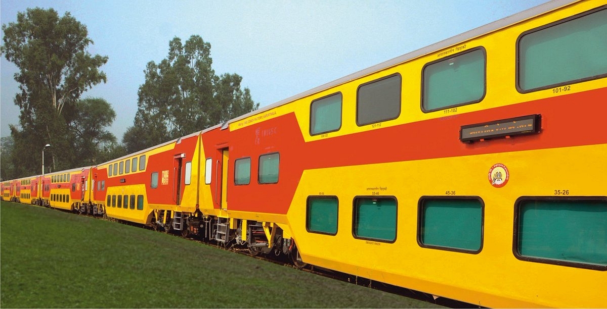 Indian Railways To Roll Out First Double-Decker UDAY Express Between Coimbatore and Bengaluru
