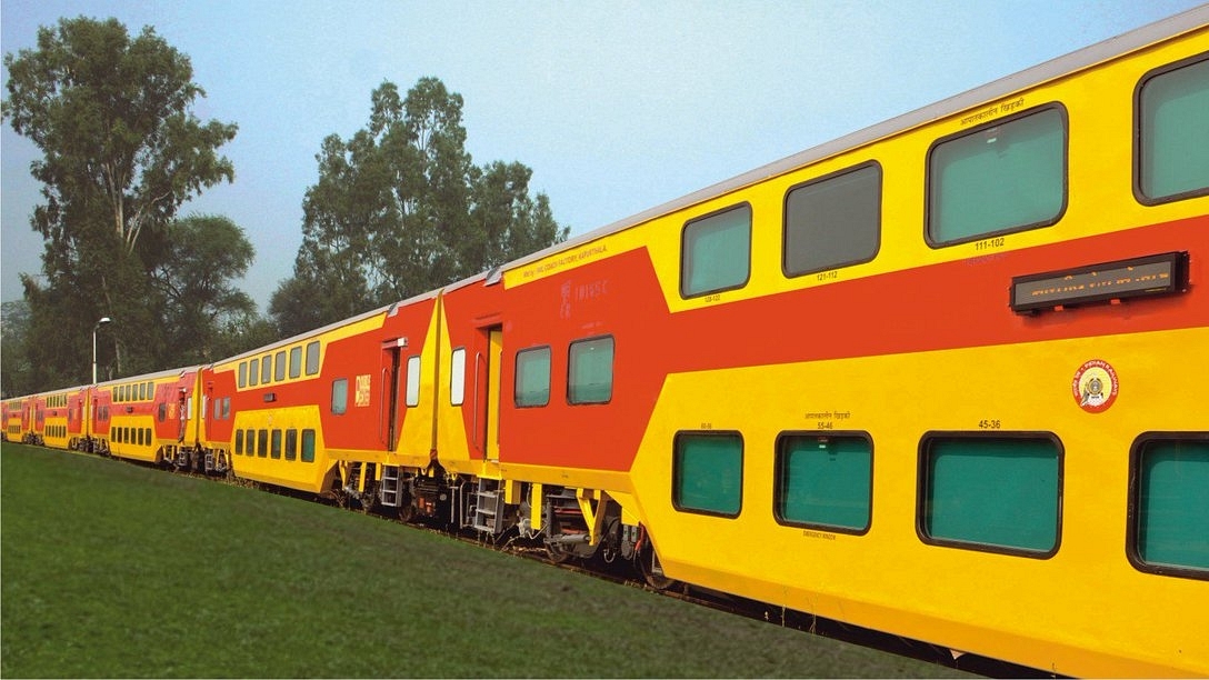 Indian Railways  To Roll Out Second Uday Express; New Features Added To Luxury Double-Decker 