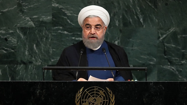 Iranian President Hassan Rouhani. (Drew Angerer via Getty Images)