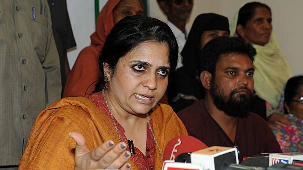 Teesta Setalvad in Ahmedabad on 22 March 2010. (SAM PANTHAKY/AFP/Getty Images)