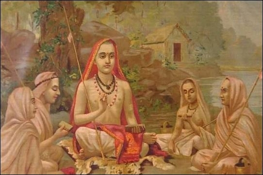 The celebrated Adi Shankara