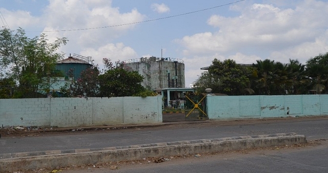 The bio-gas plant complex at Koyambedu, Chennai, that generates power from bio-degradable wastes.