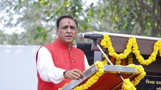 Gujarat Chief Minister Vijay Rupani. (pic via Twitter)