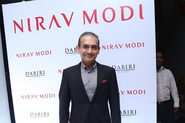 Nirav Modi. (Raajessh Kashyap/Hindustan Times via Getty Images)