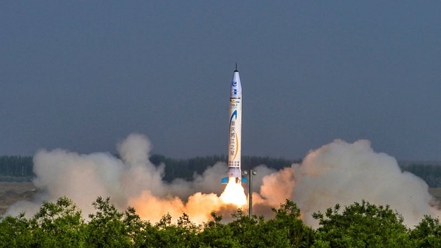 OneSpace’s OS-X rocket launched from an undisclosed location on Wednesday.  