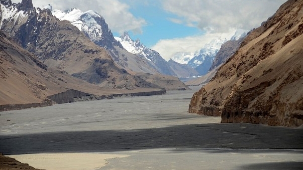 A view of Shaksgam Valley towards Gasherbrum