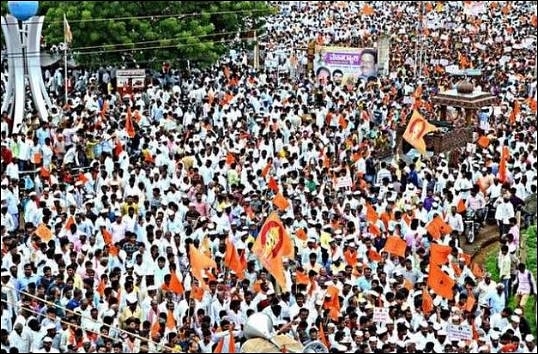 Emotional issues ... a Lingayat agitation on the streets of Bidar