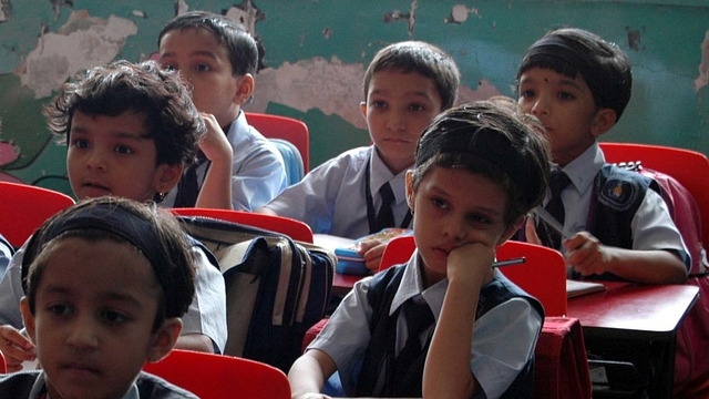 Swami Vivekanand International School in Gorai (Prasad Gori/Hindustan Times via Getty Images)