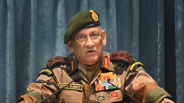 Army Chief Bipin Rawat. (Sushil Kumar/Hindustan Times via Getty Images)