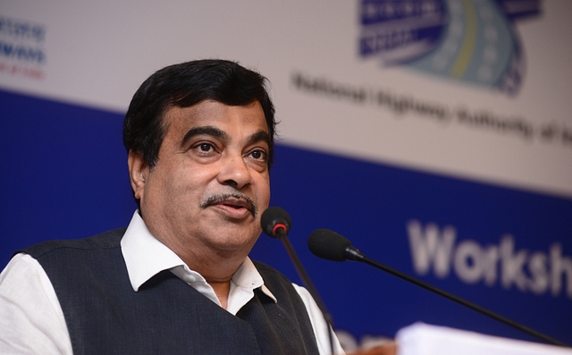 Minister for Transport, Highways and Shipping, Nitin Gadkari. (Ramesh Pathania/Mint via GettyImages)