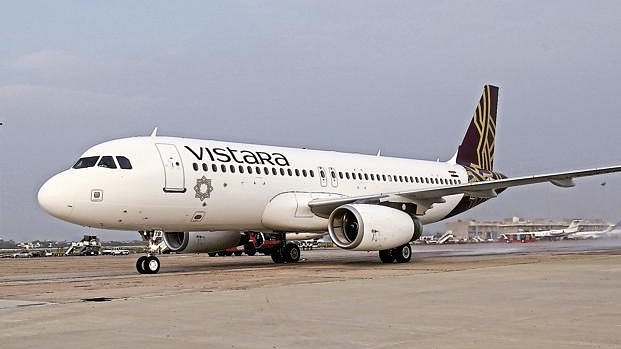 A Vistara Airlines aircraft&nbsp;