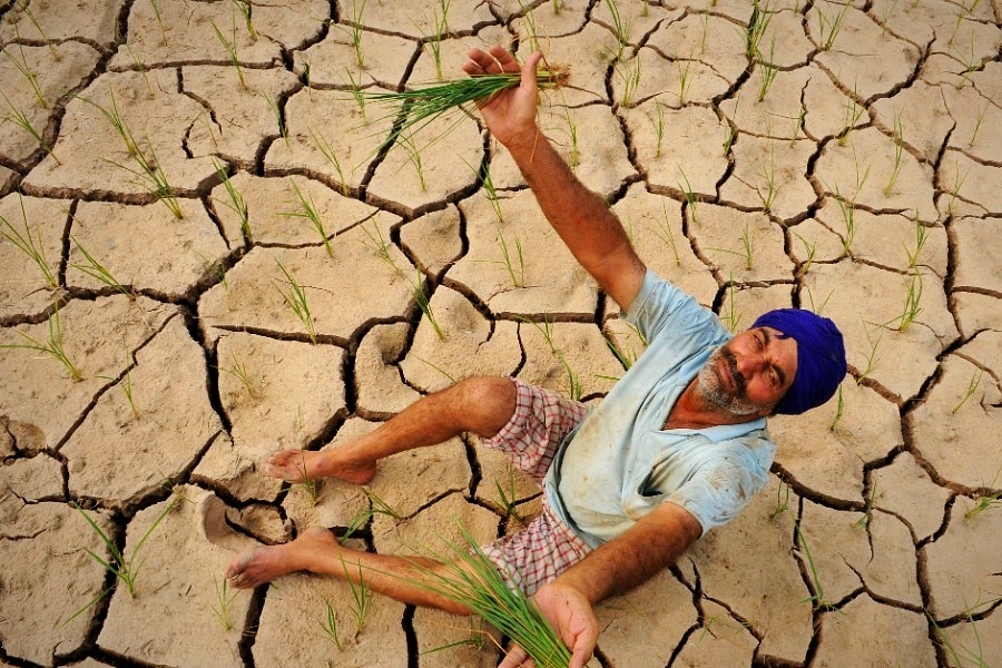 It is the farm policies that are failing the Indian farmer. (Bharat Bhushan/Hindustan Times via Getty Images))