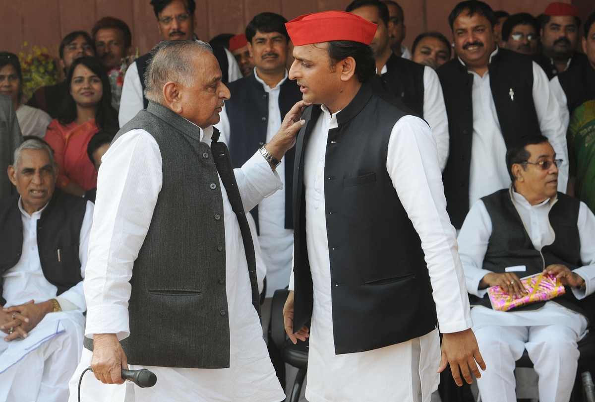 Uttar Pradesh: Man Booked For Remarks Against Mulayam, Akhilesh
