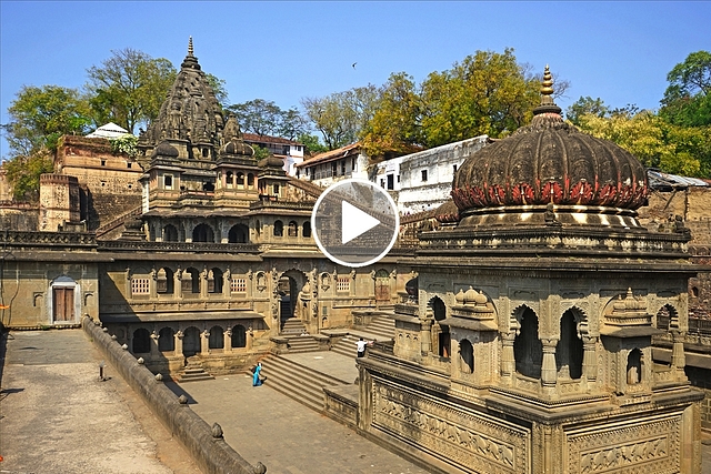 The temples of Maheshwar.&nbsp;