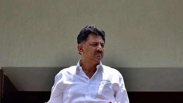 D K Shivakumar. (Arijit Sen/Hindustan Times via Getty Images)