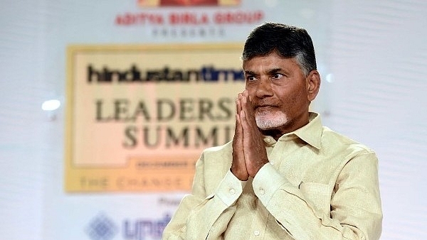 Former CM N Chandrababu Naidu (Arun Sharma/Hindustan Times via Getty Images)