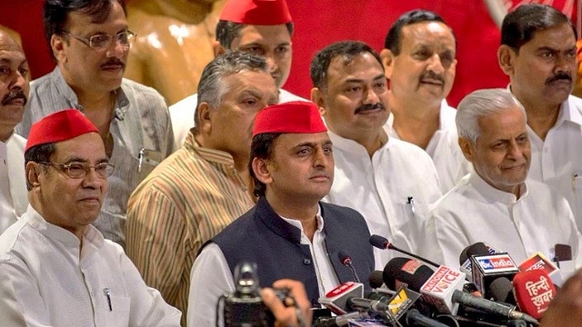 Akhilesh Yadav. (pic via Twitter)