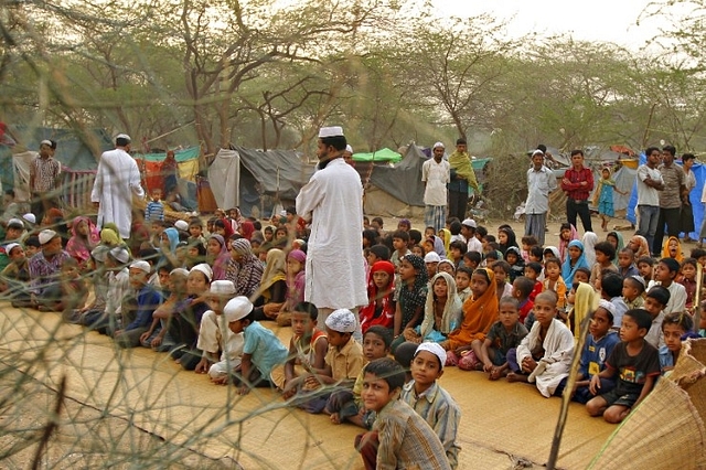 Rohingyas in India. (Jasjeet Plaha/ Hindustan Times via Getty Images)