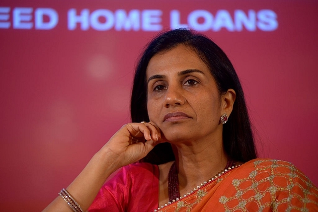 ICICI chief executive Chanda Kochhar at an event in Mumbai. (Abhijit Bhatlekar/Mint via Getty Images)