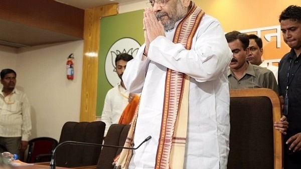 Union Home Minister Amit Shah. (Deepak Gupta/Hindustan Times via Getty Images)