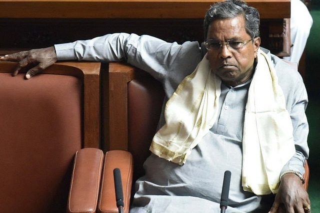 Siddaramaiah. (Arijit Sen/Hindustan Times via GettyImages)