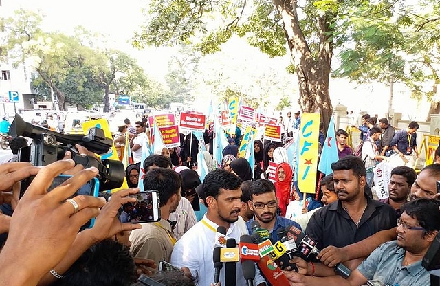  Campus Front of India banners. (campusfrontofindia.org)